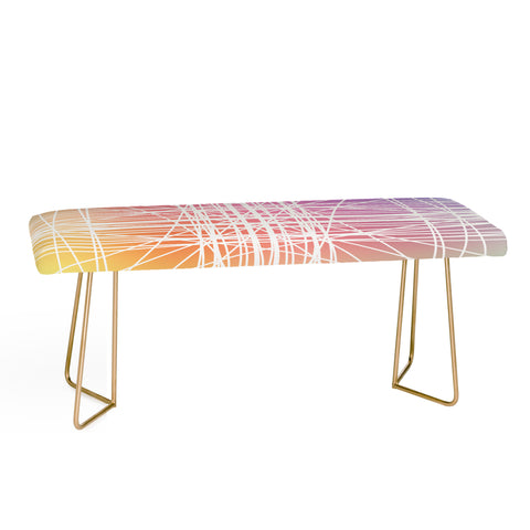 Lisa Argyropoulos Linear Colorburst Bench