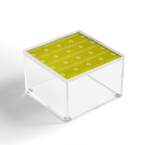 Lisa Argyropoulos Lola Chartreuse Acrylic Box