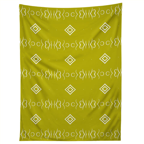 Lisa Argyropoulos Lola Chartreuse Tapestry