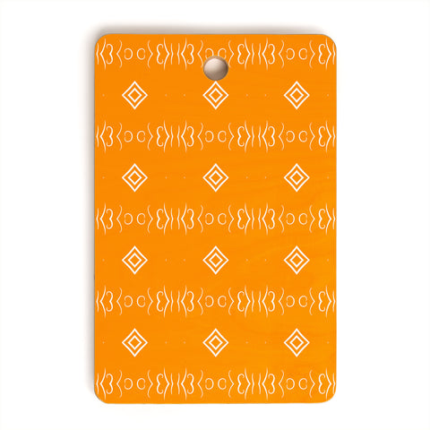 Lisa Argyropoulos Lola Orange Cutting Board Rectangle