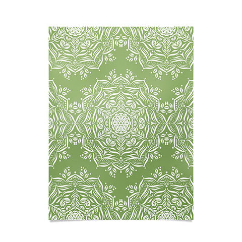 Lisa Argyropoulos Lotus and Green Poster