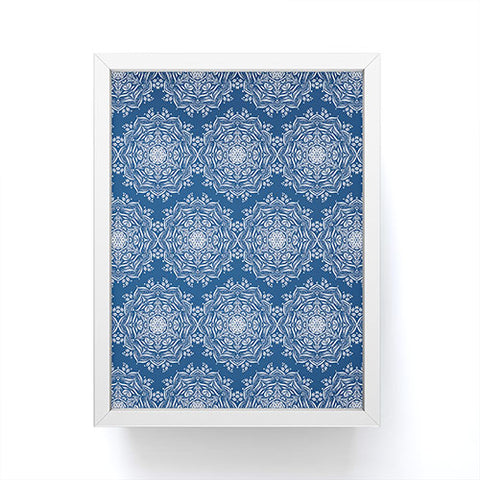 Lisa Argyropoulos Lotus II Blue Framed Mini Art Print