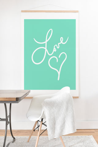Lisa Argyropoulos Love Beat Art Print And Hanger