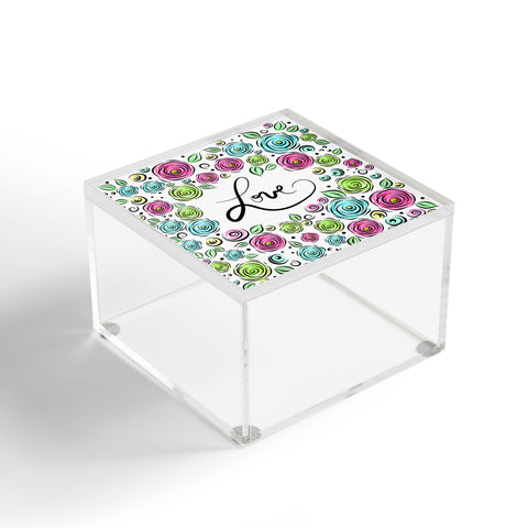Lisa Argyropoulos Love Blooms Pastel Acrylic Box