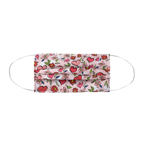 Lisa Argyropoulos Love Flowers And Dots Face Mask