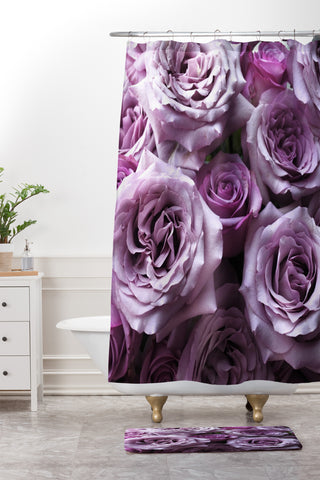 Lisa Argyropoulos Love is Deep Shower Curtain And Mat