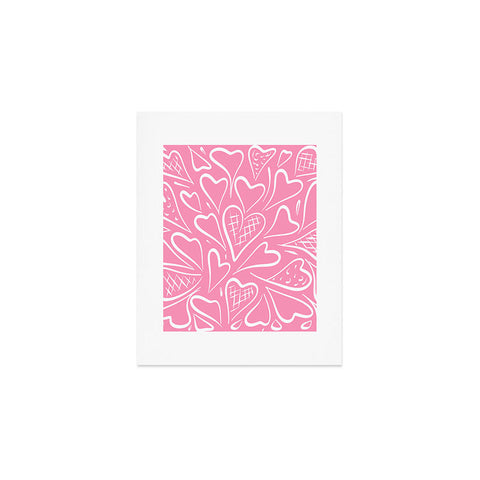 Lisa Argyropoulos Love is in the Air Rose Pink Art Print