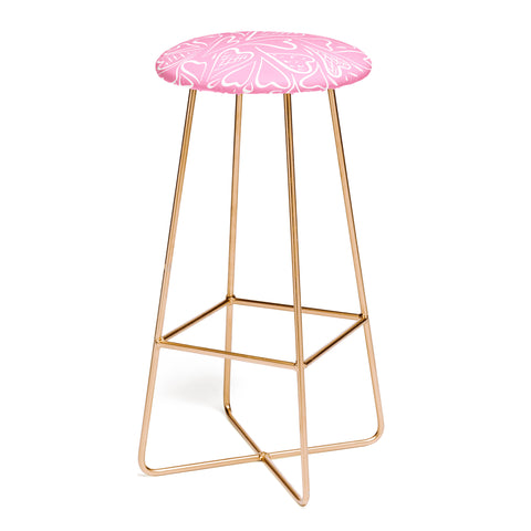 Lisa Argyropoulos Love is in the Air Rose Pink Bar Stool