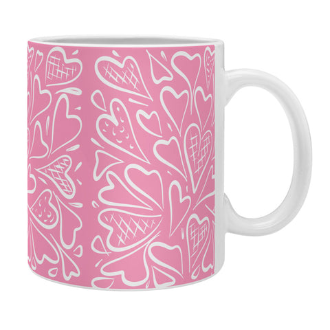 Lisa Argyropoulos Love is in the Air Rose Pink Coffee Mug