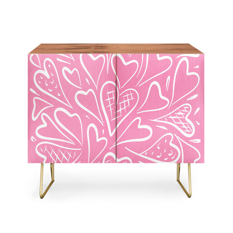 Lisa Argyropoulos Love is in the Air Rose Pink Credenza