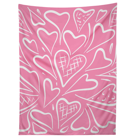 Lisa Argyropoulos Love is in the Air Rose Pink Tapestry