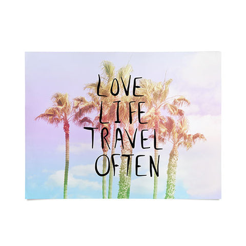 Lisa Argyropoulos Love Life Travel Often Tropical Poster