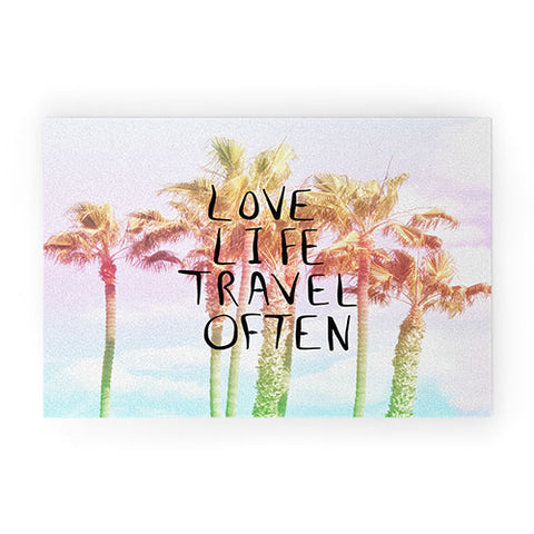 Lisa Argyropoulos Love Life Travel Often Tropical Welcome Mat