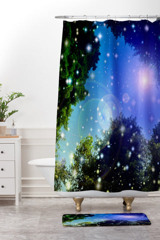 Lisa Argyropoulos Make A Wish 1 Shower Curtain And Mat