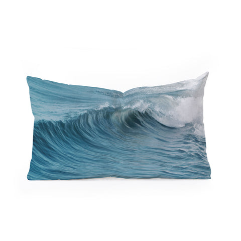 Lisa Argyropoulos Making Waves Oblong Throw Pillow