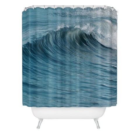 Lisa Argyropoulos Making Waves Shower Curtain