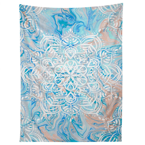 Lisa Argyropoulos Marble Mandala Twist III Tapestry