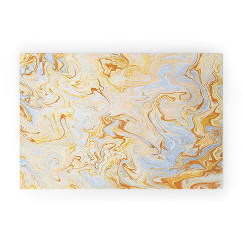 Lisa Argyropoulos Marble Twist IV Welcome Mat