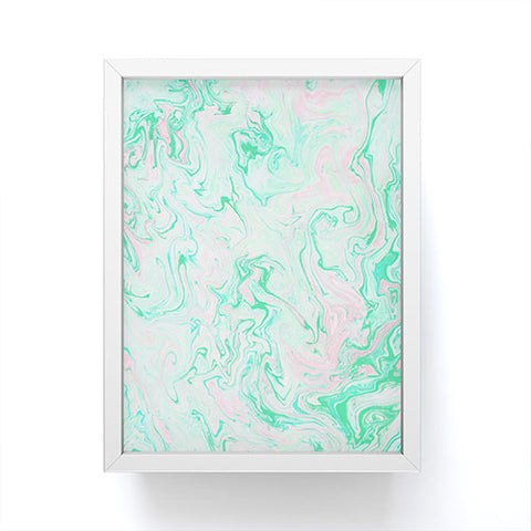 Lisa Argyropoulos Marble Twist Spring Framed Mini Art Print