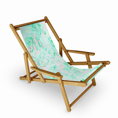 Lisa Argyropoulos Marble Twist Spring Sling Chair