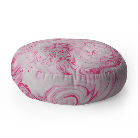 Lisa Argyropoulos Marble Twist V Floor Pillow Round