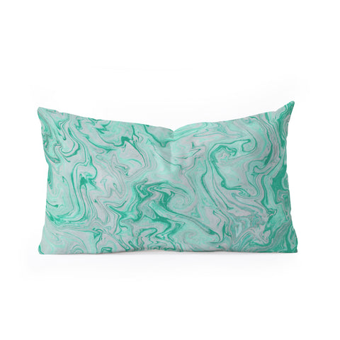 Lisa Argyropoulos Marble Twist VIII Oblong Throw Pillow