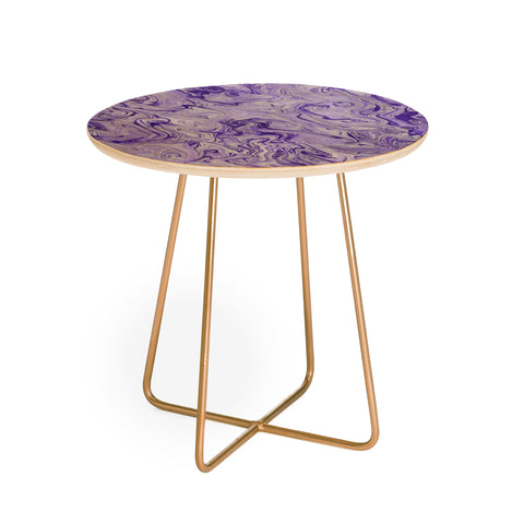 Lisa Argyropoulos Marble Twist XI Round Side Table