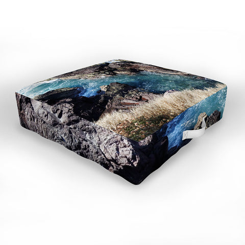 Lisa Argyropoulos Mazatlan Waters Outdoor Floor Cushion