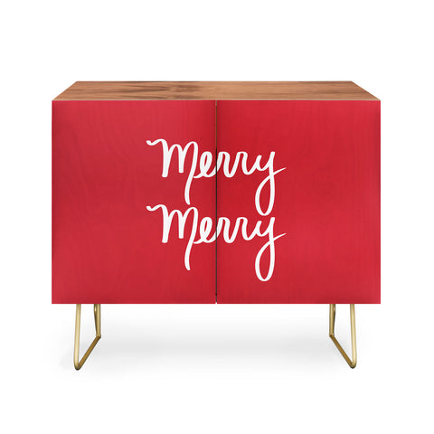 Lisa Argyropoulos Merry Merry Red Credenza