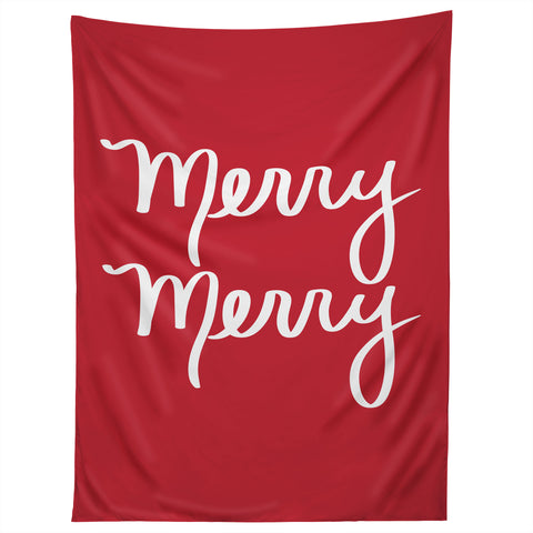Lisa Argyropoulos Merry Merry Red Tapestry