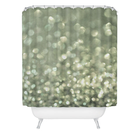 Lisa Argyropoulos Mingle 2 Silver Screen Shower Curtain