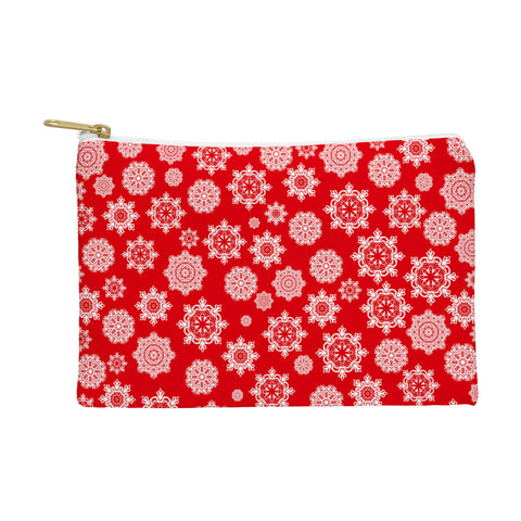 Lisa Argyropoulos Mini Flurries On Red Pouch