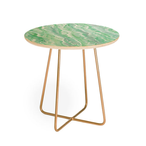 Lisa Argyropoulos Minty Melt Round Side Table
