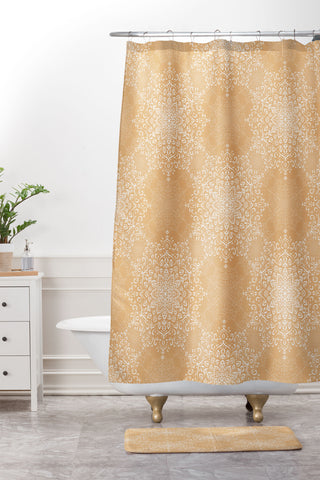 Lisa Argyropoulos Misty Winter Warm Shower Curtain And Mat