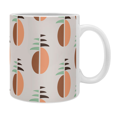 Lisa Argyropoulos Mod Pineapple Coffee Mug