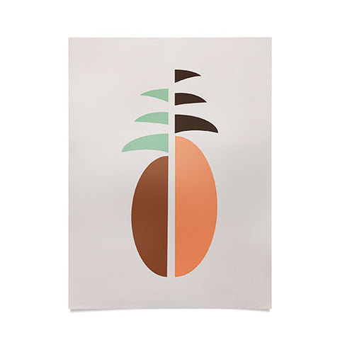Lisa Argyropoulos Mod Pineapple Poster