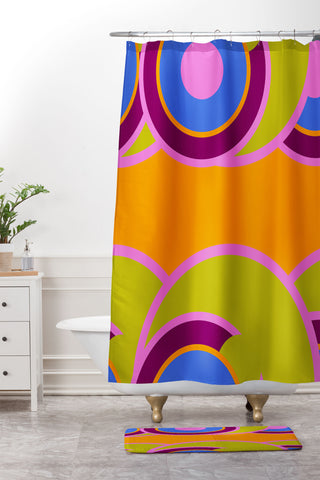 Lisa Argyropoulos Modern Dream Shower Curtain And Mat