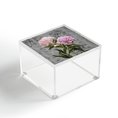 Lisa Argyropoulos Modern Grecco Peonies Acrylic Box