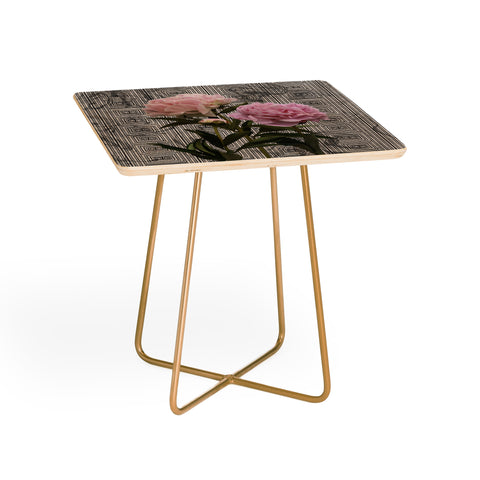 Lisa Argyropoulos Modern Grecco Peonies Side Table