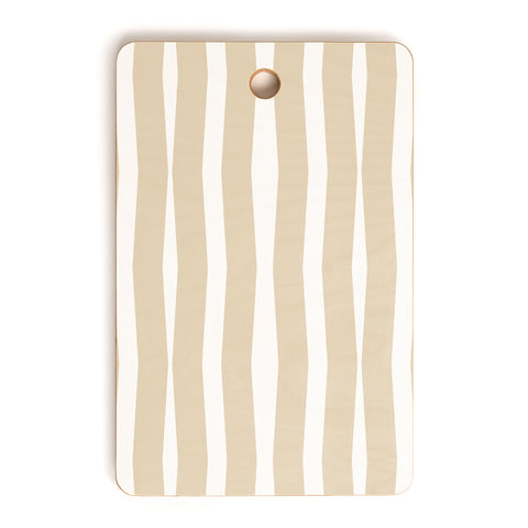 Lisa Argyropoulos Modern Lines Neutral Cutting Board Rectangle