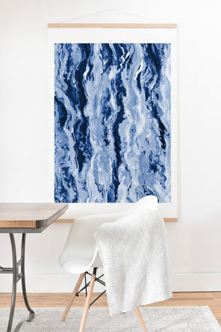 Lisa Argyropoulos Ocean Melt Art Print And Hanger