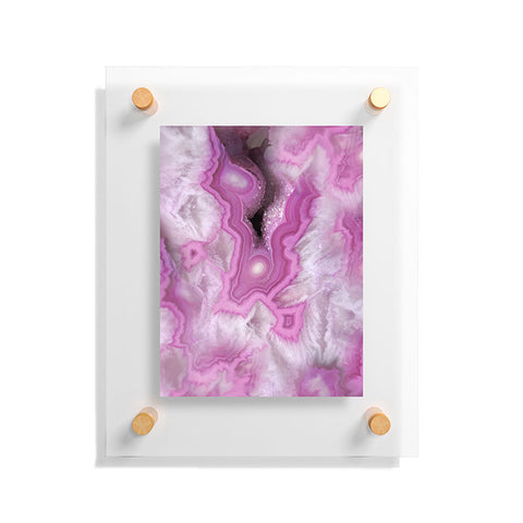 Lisa Argyropoulos Orchid Kiss Stone Floating Acrylic Print