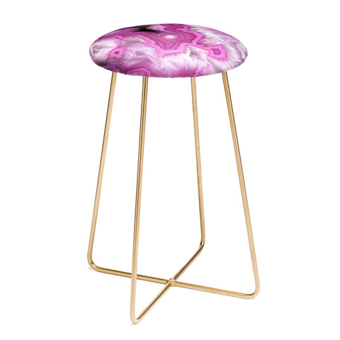 Lisa Argyropoulos Orchid Kiss Stone Counter Stool