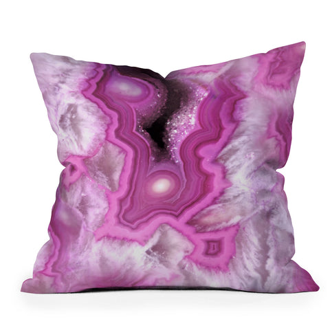 Lisa Argyropoulos Orchid Kiss Stone Throw Pillow