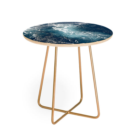 Lisa Argyropoulos Pacific Teal Round Side Table