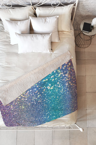 Lisa Argyropoulos Pastel Galaxy Fleece Throw Blanket