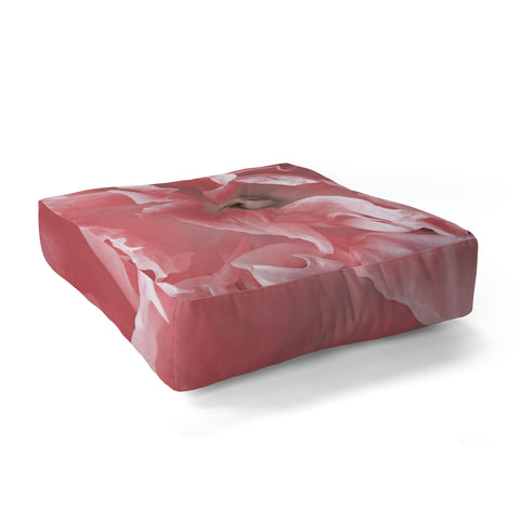 Lisa Argyropoulos Peony Blush Floor Pillow Square