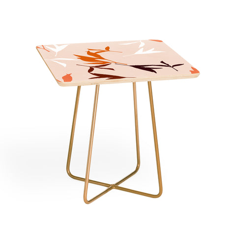 Lisa Argyropoulos Peony Leaf Silhouettes Side Table