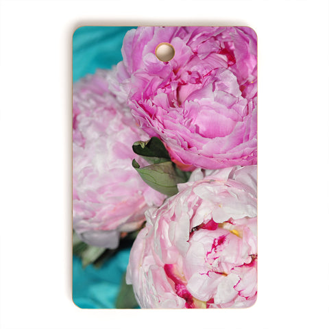 Lisa Argyropoulos Peony Petals Cutting Board Rectangle