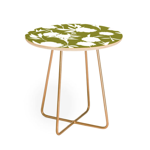 Lisa Argyropoulos Peony Silhouettes Olivia Round Side Table